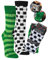 krautwear Herren Damen 2 Paar Bunt Gemusterte Sneaker Socken Strümpfe 30. Geburstag Papa Mama Geschenkideen (Fussball, 36-41)