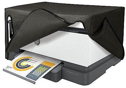 kwmobile Cover kompatibel mit HP OfficeJet Pro 8025e - Tasche Hülle Drucker - Staubschutzhülle Schutzhaube Schutzhülle - Dunkelgrau