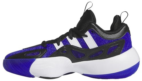 adidas Trae Unlimited Shoes, Scarpe da Basket Unisex-Adulto, Lucid Blue/Core Black/Cloud White, 37 1/3 EU