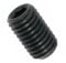 Madenschrauben/Gewindestifte M8 x 8 mm Schwarz 45H - DIN 913 - mit Kegelkuppe und Innensechskant - Metrisch Gewinde (Gewinde: M8, Länge: 8 mm, Menge: 10 St.)
