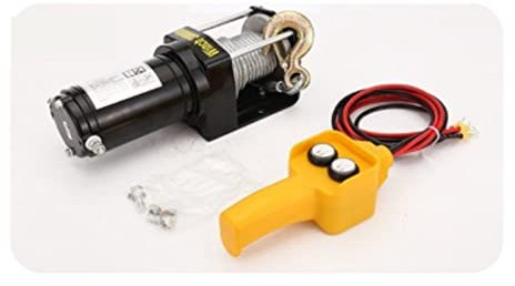 NOALED Elektrische Hebebühne, 12V24V Fahrzeug-Selbstrettungs-Offroad-Winde 3000 Pfund Geländewagen-Winde Bordkran Elektrische Winde (Farbe: 24V 3000LBS) (12v 3000lbs) (24v 3000lbs)