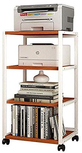 HASMI Druckerständer Druckerplatzierungsschrank, Unterschrank, mobiler mehrschichtiger Bodenschrank, Büro, Kopierer, Werkbank, Regal, Faxgeräteständer Geeignet für Büros