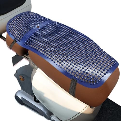 Motorradkissen Gel - Sitzkissen Pad mit Wabenstruktur - Atmungsaktives Sitzkissen, Bequeme Motorrad Sitzpolster, Motorradzubehör