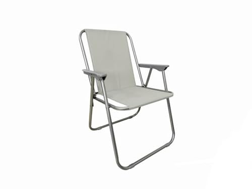 Pratesi RELAX Stuhl GRAU 52X46X74CM, Stahl/Polyester