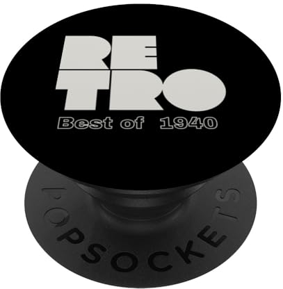 Retro Best Of 1940 PopSockets mit austauschbarem PopGrip