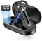 Sungive Auricular Bluetooth 5.3 Mono (Izq. o Der.)–Inalámbrico In-Ear con Cancelación de Ruido CVC,Micrófono HD,Ultraligero y Cómodo,Compatible con iOS/Android,hasta 20 h de Autonomía.(Negro)