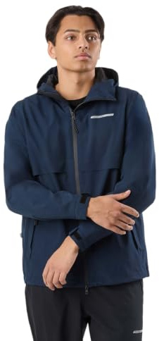 Swedemount Tjörn Regenjacke Herren, Wasserdicht mit getapten Nähten | 10.000 mm Wassersäule, Winddicht, Atmungsaktiv 10.000 g/m²/24h, 2 Seitentaschen, Verstellbare Kapuze & Bündchen