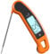 Lavatools PX1D Javelin PRO Duo Ultra Fast Professional Digital Instant Read Meat Thermometer for Grill and Cooking, 110cm Probe, Auto-Rotating Backlit Display, Splash Resistant – Tangerine