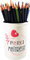 Grand Pot Crayon Merci Maîtresse - idée cadeau original - cadeau pour maitresse - fin d'année scolaire