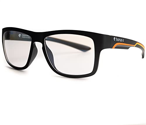 Horus X • Blaulichtfilter Brille für Kinder | Gaming-Brille | Bildschirmschutz für Jungen und Mädchen | Clear