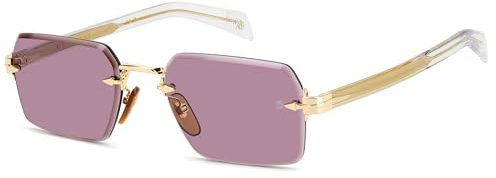 David Beckham Unisex Sonnenbrille Db 7109/S Loj 56/20/145 Herren Sunglasses, LOJ/4S Gold Crystal, 56