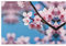 Personalisiertes Holzpuzzle - Erstellen Sie ein individuelles Bilderpuzzle für Familienspaß und Wohnkultur, rosa Kirschblüten