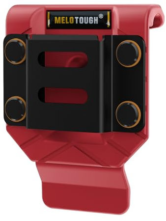 MELOTOUGH Clip de ceinture pour perceuse, support pour ceinture à outils, étui de perceuse, support de ruban à mesurer, support de ceinture pour perceuse sans fil, visseuse à percussion, mètre ruban