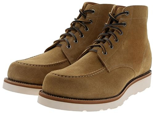 Sendra Boots 14893 Lion Stivali stringati da uomo MocToe Stivaletti Beige, leone, 45 EU