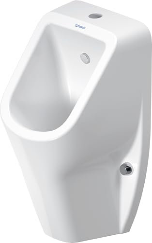 Duravit No.1 Urinal, rimless, Zulauf oben, inkl. Spüldüse, 305x290mm, weiß, 2818300000, Farbe: Weiß