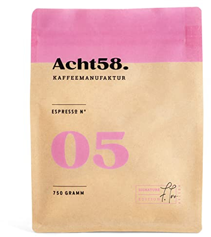 Espresso N°05 – Reiner Specialty Arabica-Blend – Kaffee-Bohnen aus Guatemala, Äthiopien & Brasilien - 750g