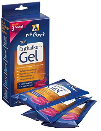 più caffè Entkalkergel, 3x 100 ml