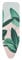 Brabantia - 118869 - Housse pour table à repasser B, 124 x 38 cm, kit complet, Tropical Leaves