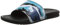 Nike Benassi Jdi Print, Men's Beach & Pool Shoes, Black (Black/Pure Platinum/Teal Nebula/Blue Force 027), 13 UK (48.5 EU)