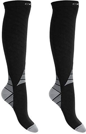 CFLEX Herren & Damen Sport Strümpfe (1 oder 2 Paar) Kompressions Kniestrümpfe