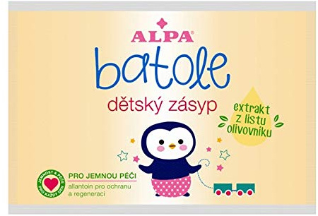 Alpa BATOLE Babypuder mit Olivenblatt-Extrakt