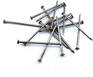 200x Nägel Stahlnägel Drahtstifte Blank 2.7 x 65mm