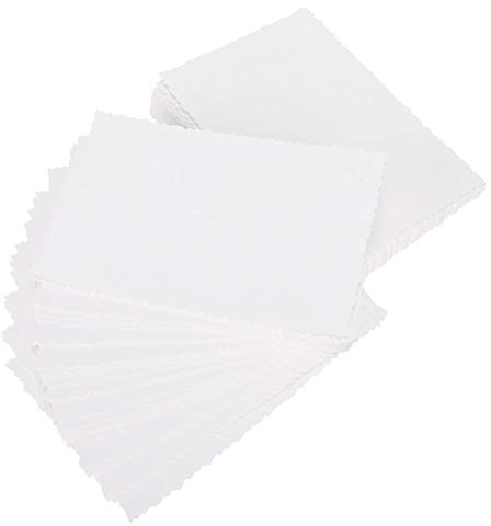 100 Stück Kraftpapier, Weiße Blanko Postkarten Visitenkarten, Flash-Karten, Blanko, Weiße Postkarte, Dankeskarte Zum Selbstgestalten, Beschriften Oder Bedrucken