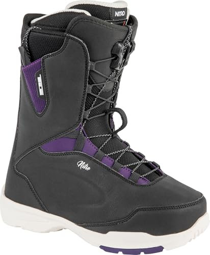 ATOMIC Damen Scala TLS Snowboardboot, Black-Purple, MP 26,5 // EU 40 2/3 // US 9