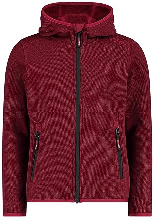 CMP - Kid G-Jacke mit fester Kapuze, Anemone-Anthrazit, 176