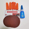 CUSIKAUA Reifenbeschriftung, Kleber, permanenter Reifen-Schriftzug-Set, Autoreifen-Aufkleber, Werkzeug-Set, Reifen mit 20 ml Kleber, mit Schleifpapier Fingerbett
