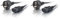 C2G 88543 2M Strom Kabel (IEC320C13 to CEE 7/7) 6 Foot Kettle Lead Strom Cord (Packung mit 2)