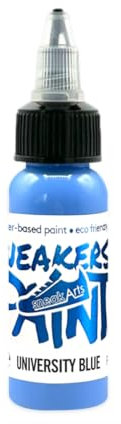 SneakArts Vernice per pelle e tessuto - 30ml (University Blue)