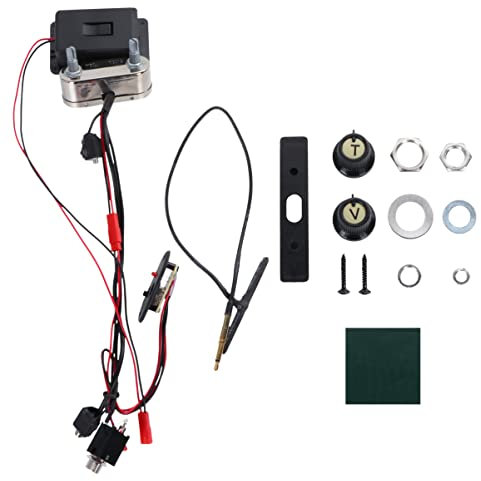 ibasenice Zubehör Für Elektrische Violine 3 5-mm-buchse Bridge-pickup-verstärker Eq Silent Für Reinen