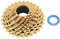 Tbest HG 11-Gang-Kassette, Leichte Rennrad-Kassette, 30 Zähne, Fahrrad-Kassette, Mountainbike, Rennrad, Kassette, Fahrrad-Schwungrad, Gleichmäßige Rotation, Geräuschlos (Gold)