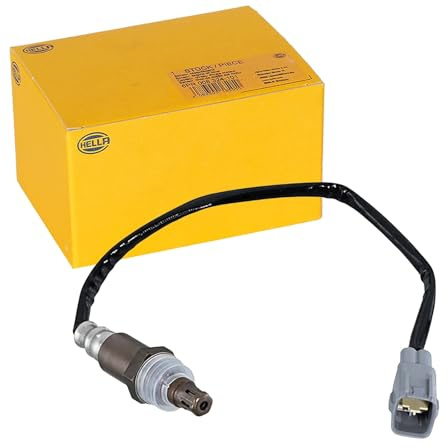HELLA 6PA 358 221-551 Lambdasonde Sauerstoffsensor- 4-polig - Kabel: 265mm | 6PA 358 221-551 passend für Ct Es Gs Is Aurion Auris C-Hr Camry