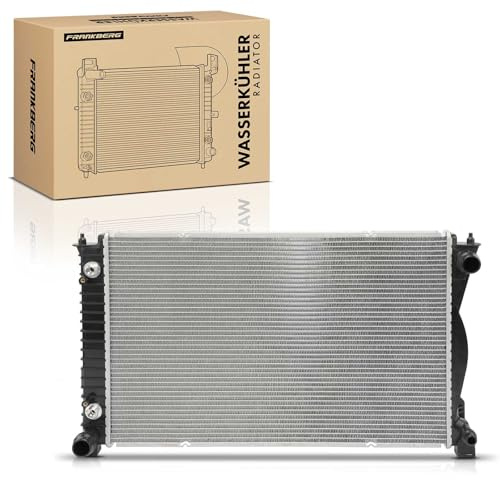 Frankberg Radiador enfriador de agua enfriador de motor transmisión | 4F0121251P; Compatible con: A6 Allroad 4FH, A6 4F2, A6 Avant 4F5