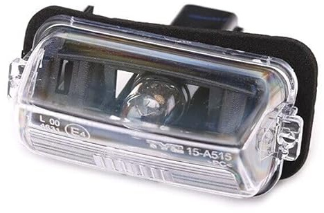 Autocraft Nummernschildbeleuchtung, mit Leuchtmittel, kompatibel mit Toyota Auris, Avensis, Corolla, Prius C, Verso, Yaris OEM: 812700D120
