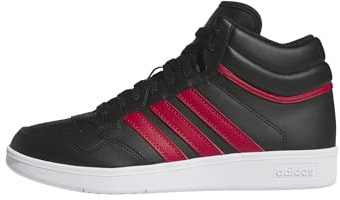 adidas Unisex Hoops 4.0 MID Shoes, core Black/Team Victory red/FTWR White, 7.5 UK
