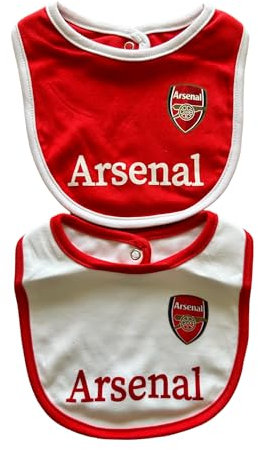 Arsenal F.C. Uni Baby Arsenal Dribble Bibs Lätzchen, rot, One Size