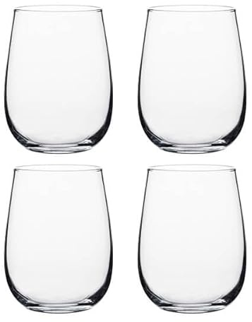 Ravenhead Bouquet Set of 4 Tumbler Glasses 47cl | Multi-Purpose Glasses for Juice, Cocktails & Wine