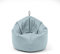 Nadimaideal Sitzsack 2 in1 Funktionen für Kinder, Teenager & Erwachsene | Indoor & Outdoor | Gaming Sitzsack -Komfortabler Beanbag | Füllung EPS Perlen (Grau, L -Durchmesser: 125 cm)