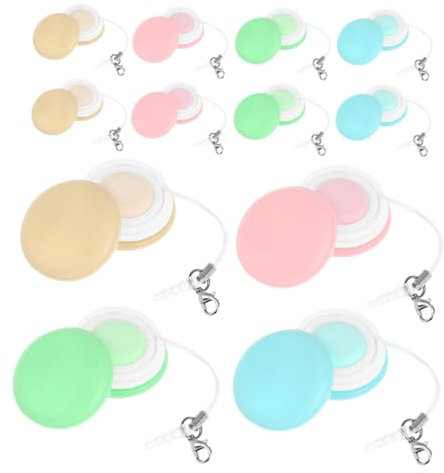 SECFOU 12pcs Multifunctional Phone Screen Wipes Mesh Screen Cleaner Mobile Phone Tablet Electronic Devices Wipes Portable Keychain