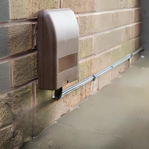 Brown Outdoor compatible Virgin Media Replacement Junction Box – Secure Housing for Telephone, TV, Superhub, Modem Leads, and Electrical Connections on External Walls