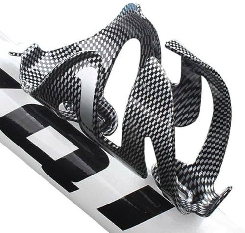 Porte-bidon en fibre de carbone pour vélo de montagne et de route, design