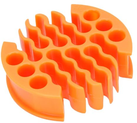 Topiky Cable Management Clips, Network Cable Management Tools, Ethernet Wire Arrangement Tool for CAT 5 CAT 5E 6 Shielded Wires, Comb Organizing, Comb (Orange)