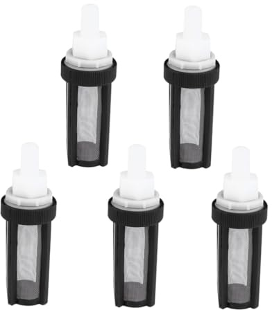 IWOWHERO 5 Stück Teiliges Edelstahl Wasserpumpen sieb Feinfilter für Tauchpumpen Korrosionsbeständig Langlebig Schutz für Mikro wasserpumpen Geeignet für Einlass Zuverlässiger Schutz vor