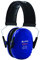 ALPHA SOTA L1 Black, Blue Low Attenuation Lightweight Safety Ear Defenders, Earmuffs Provides Hearing protection against High noise levels