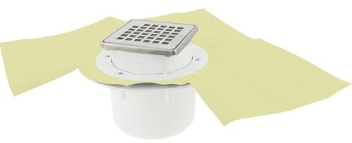 Siphon Docia Sicax pour douche carrelée