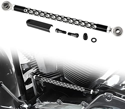 Amazicha Black Shift Linkage Gear Compatible for Harley Davidson Softail Dyna Touring Street Glide Electra Glide Road Glide Road King Tri Glide 1986-2023