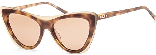 DKNY DK516S Damen Sonnenbrillen Amber Tortoise